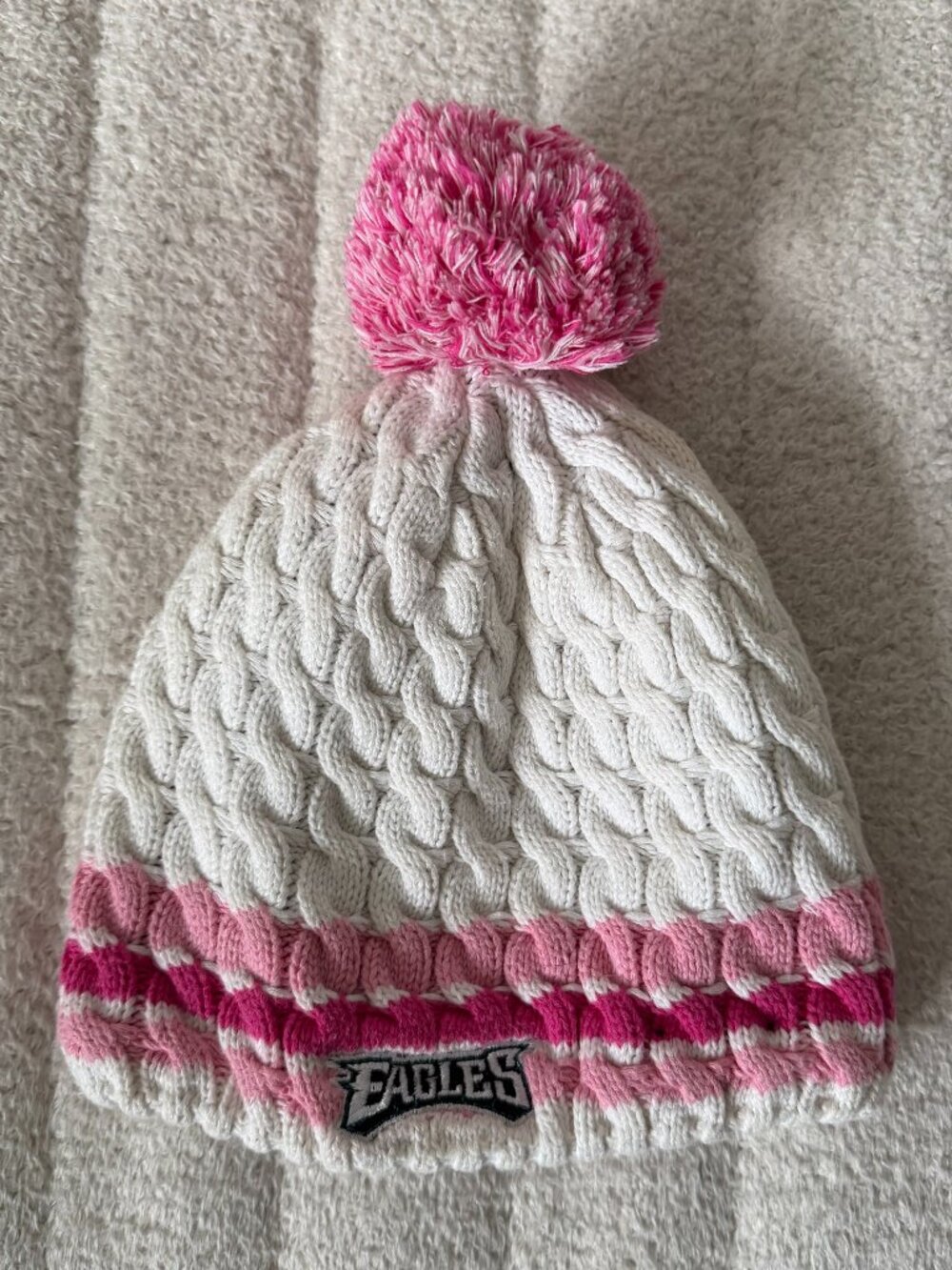 NFL Philadelphia Eagles Pink Beanie